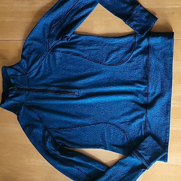 lululemon athletica Tops - Lululemon Rush Hour 1/2 Zip Running Top